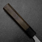 Honesuki White Steel #2 Kasumi Shitan Handle 180mm (7”)-[Musashi]-[Japanese-Kitchen-Knives]