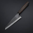 Honesuki White Steel #2 Kurouchi Nashiji Ashwood Handle 150mm (5.9”)-[Musashi]-[Japanese-Kitchen-Knives]