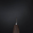 Honesuki White Steel #2 Kurouchi Nashiji Ashwood Handle 150mm (5.9”)-[Musashi]-[Japanese-Kitchen-Knives]
