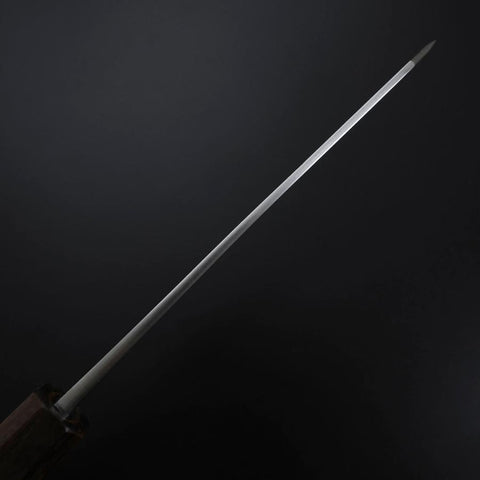 Honesuki White Steel #2 Kurouchi Nashiji Ashwood Handle 150mm (5.9”)-[Musashi]-[Japanese-Kitchen-Knives]