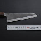 Honesuki White Steel #2 Kurouchi Nashiji Ashwood Handle 150mm (5.9”)-[Musashi]-[Japanese-Kitchen-Knives]