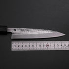 Kaisaki VG-10 Nashiji Black Urushi Handle 150mm (5.9”)-[Musashi]-[Japanese-Kitchen-Knives]