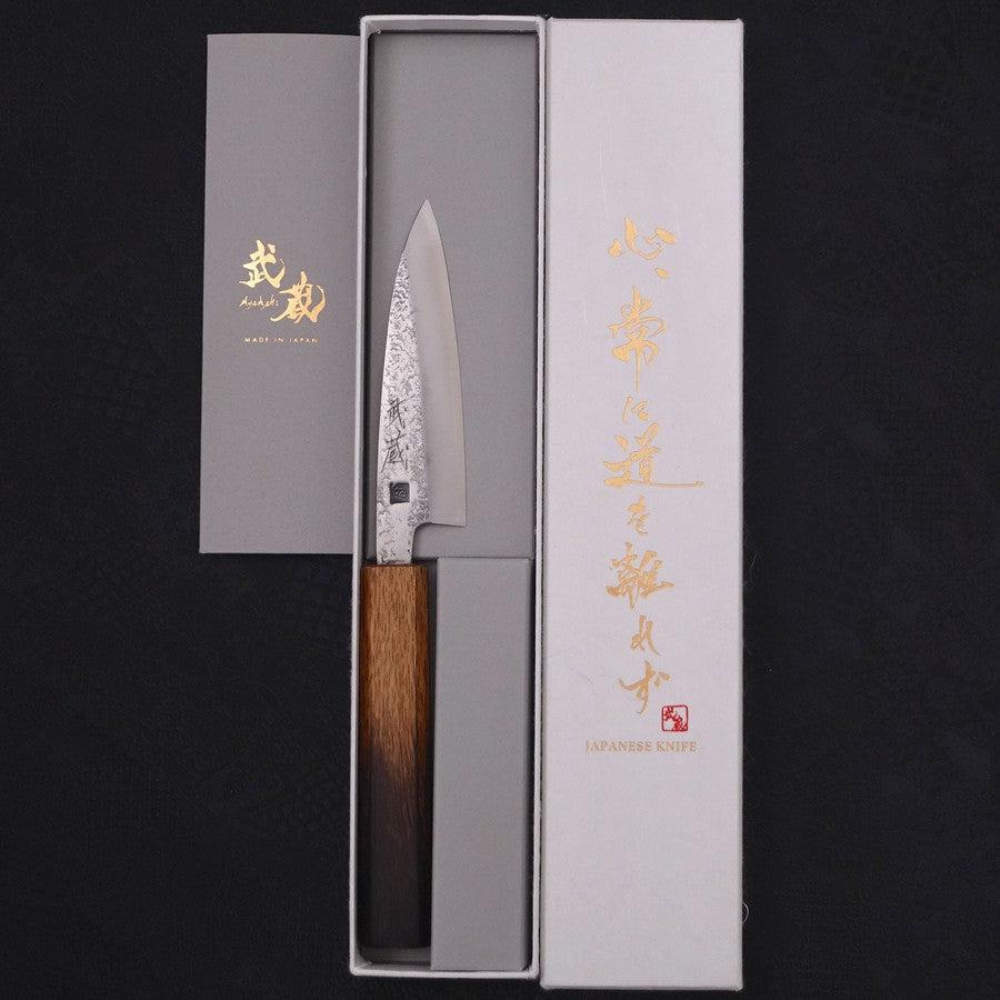 Kaisaki VG-10 Nashiji Yaki-Urushi Handle 105mm (4.1”)-[Musashi]-[Japanese-Kitchen-Knives]