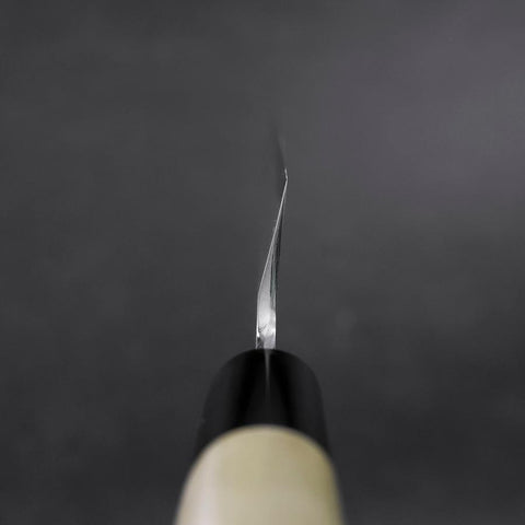 Kama Usuba White Steel #2 Kasumi Buffalo Magnolia Handle 225mm (8.8”)-[Musashi]-[Japanese-Kitchen-Knives]
