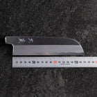 Kama Usuba White Steel #3 Kasumi Buffalo Magnolia Handle 165mm (6.5”)-[Musashi]-[Japanese-Kitchen-Knives]