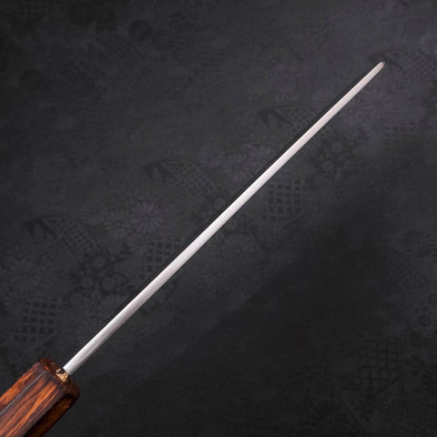 Kama Usuba(Kansai) Blue Steel #2 Kasumi Sumi Urushi Handle 210mm (8.3”)-[Musashi]-[Japanese-Kitchen-Knives]