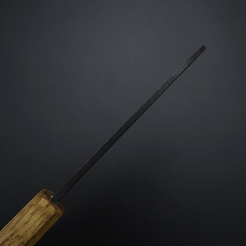 Kawamuki White Steel #1 Kurouchi Yaki Urushi Handle 100mm (3.9”)-[Musashi]-[Japanese-Kitchen-Knives]