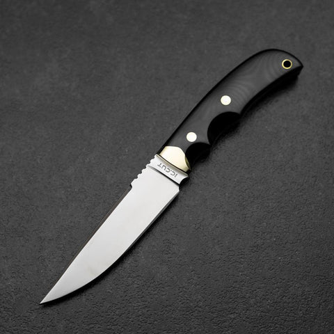 Kennata VG-10 Kasumi 110mm with Leather Sheath (4.3”)-[Musashi]-[Japanese-Kitchen-Knives]