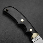 Kennata VG-10 Kasumi 110mm with Leather Sheath (4.3”)-[Musashi]-[Japanese-Kitchen-Knives]
