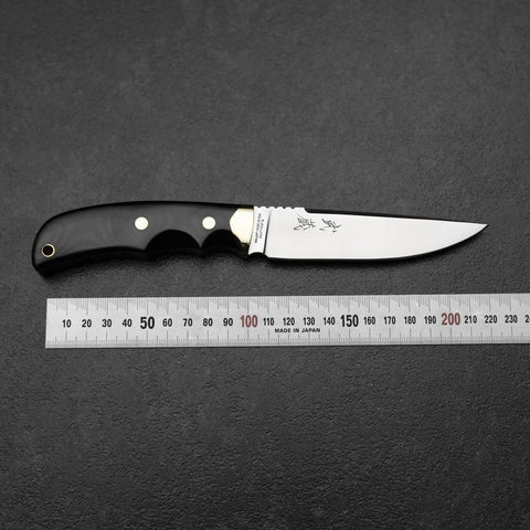 Kennata VG-10 Kasumi 110mm with Leather Sheath (4.3”)-[Musashi]-[Japanese-Kitchen-Knives]