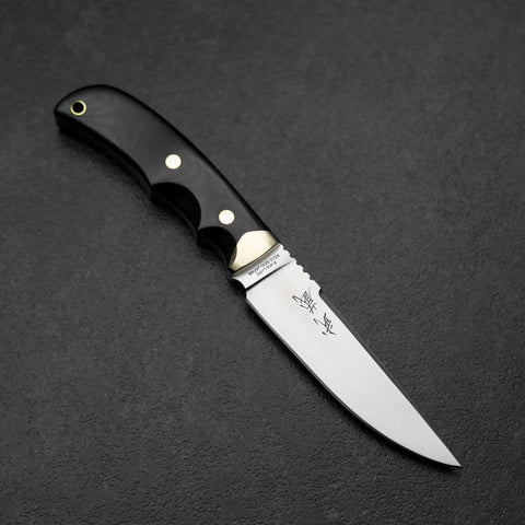 Kennata VG-10 Kasumi 110mm with Leather Sheath (4.3”)-[Musashi]-[Japanese-Kitchen-Knives]