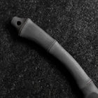 Kiridashi Knife D2 Polished Stainless Bamboo Joint Design Handle 70mm With Leather Sheath (2.7”)-[Musashi]-[Japanese-Kitchen-Knives]