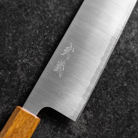 Kiritsuke 440C Polished Yaki Urushi Handle 210mm (8.3”)-[Musashi]-[Japanese-Kitchen-Knives]
