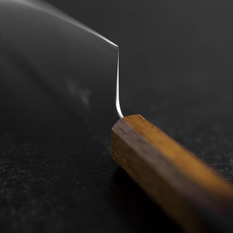 Kiritsuke 440C Polished Yaki Urushi Handle 210mm (8.3”)-[Musashi]-[Japanese-Kitchen-Knives]