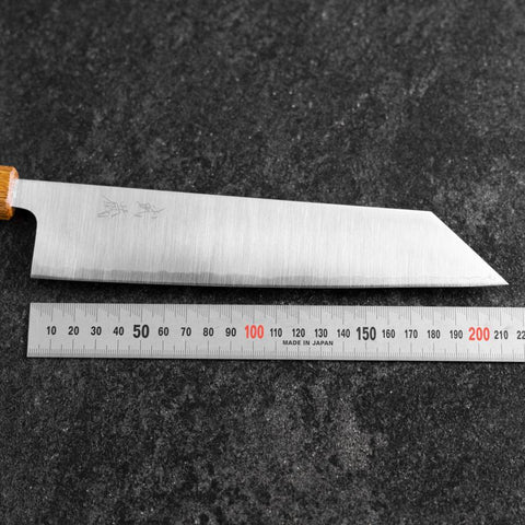 Kiritsuke 440C Polished Yaki Urushi Handle 210mm (8.3”)-[Musashi]-[Japanese-Kitchen-Knives]