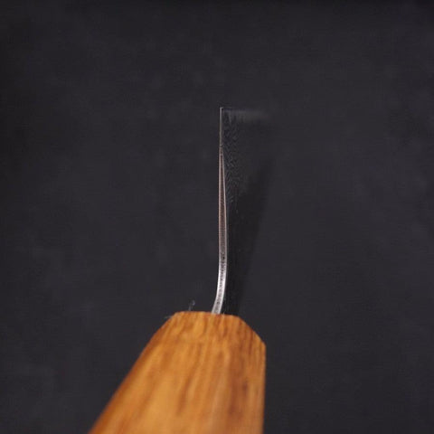 Kiritsuke AUS-10 Mirror Tsuchime Damascus Yaki Urushi Handle 240mm (9.4”)-[Musashi]-[Japanese-Kitchen-Knives]