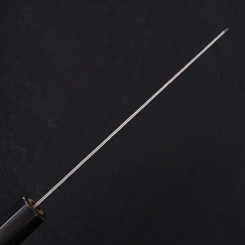 Kiritsuke AUS-10 Tsuchime Damascus Buffalo Magnolia Handle 210mm (8.3”)-[Musashi]-[Japanese-Kitchen-Knives]