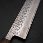 Kiritsuke AUS-10 Tsuchime Damascus Sumi Urushi Handle 210mm (8.3”)-[Musashi]-[Japanese-Kitchen-Knives]