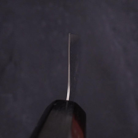 Kiritsuke AUS-10 Wave Nickel Damascus Buffalo Magnolia Handle 240mm (9.4”)-[Musashi]-[Japanese-Kitchen-Knives]