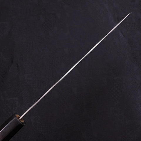 Kiritsuke AUS-10 Wave Nickel Damascus Buffalo Magnolia Handle 240mm (9.4”)-[Musashi]-[Japanese-Kitchen-Knives]