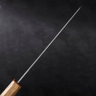Kiritsuke AUS-10 Wave Nickel Damascus Yaki Urushi Handle 210mm (8.3”)-[Musashi]-[Japanese-Kitchen-Knives]