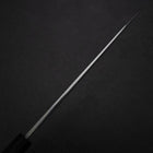 Kiritsuke Blue Steel #2 Damascus Buffalo Ebony Handle 200mm (7.9”)-[Musashi]-[Japanese-Kitchen-Knives]