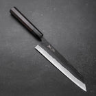 Kiritsuke Blue Steel #2 Kurouchi Buffalo Ebony Handle 210mm (8.3”)-[Musashi]-[Japanese-Kitchen-Knives]