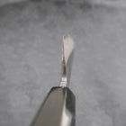 Kiritsuke Blue Steel #2 Kurouchi Damascus Buffalo Ebony Handle 210mm (8.3”)-[Musashi]-[Japanese-Kitchen-Knives]