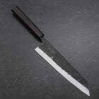 Kiritsuke Blue Steel #2 Kurouchi Ebony Handle 210mm (8.3”)-[Musashi]-[Japanese-Kitchen-Knives]