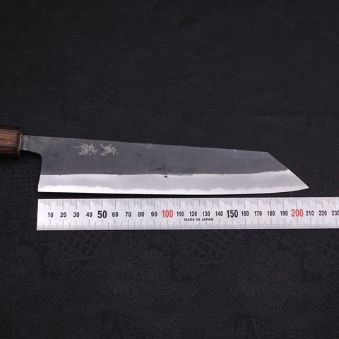 Kiritsuke Blue Steel #2 Kurouchi Sumi Urushi Handle 210mm (8.3”)-[Musashi]-[Japanese-Kitchen-Knives]