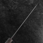 Kiritsuke Blue Steel #2 Nashiji Damascus Maple Handle 230mm (9.0”)-[Musashi]-[Japanese-Kitchen-Knives]