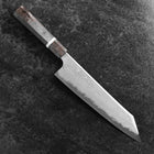 Kiritsuke Blue Steel #2 Nashiji Damascus Maple Handle 230mm (9.0”)-[Musashi]-[Japanese-Kitchen-Knives]