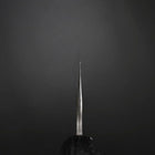 Kiritsuke Cobalt Stainless HRC62 Kurouchi Damascus Buffalo Ebony Handle 240mm (9.4”)-[Musashi]-[Japanese-Kitchen-Knives]