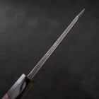 Kiritsuke Deba Blue Steel #2 Kurouchi Buffalo Wenge Handle 150mm (5.9”)-[Musashi]-[Japanese-Kitchen-Knives]