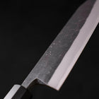 Kiritsuke Deba Blue Steel #2 Kurouchi Buffalo Wenge Handle 165mm (6.5”)-[Musashi]-[Japanese-Kitchen-Knives]