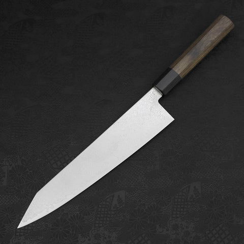 Kiritsuke Gyuto SG-2 Damascus Dark Green Handle 240mm (9.4”)-[Musashi]-[Japanese-Kitchen-Knives]