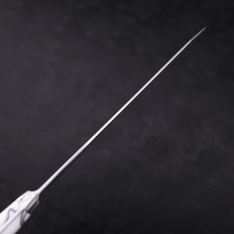Kiritsuke Gyuto SG-2 Damascus White Handle 240mm (9.4”)-[Musashi]-[Japanese-Kitchen-Knives]