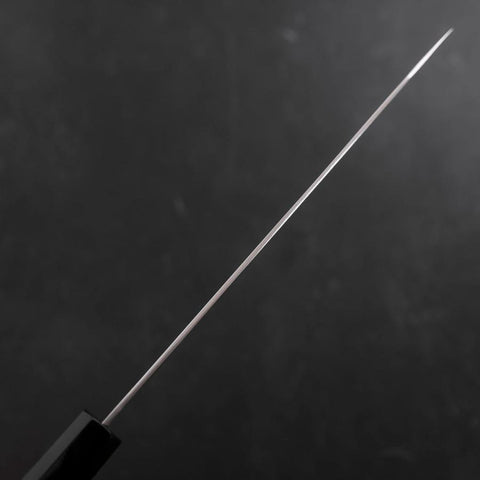 Kiritsuke Gyuto Silver Steel #3 Damascus Buffalo Wenge Handle 210mm (8.3”)-[Musashi]-[Japanese-Kitchen-Knives]