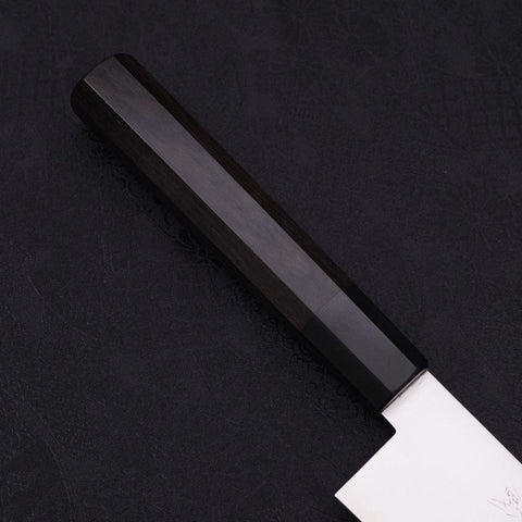 Kiritsuke Gyuto ZDP-189 Polished Buffalo Ebony Handle 210mm (8.3”)-[Musashi]-[Japanese-Kitchen-Knives]