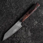 Kiritsuke Petty SLD Black Damascus Ebony Handle 110mm (4.3”)-[Musashi]-[Japanese-Kitchen-Knives]