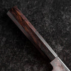 Kiritsuke Petty SLD Black Damascus Ebony Handle 110mm (4.3”)-[Musashi]-[Japanese-Kitchen-Knives]