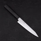 Kiritsuke Petty VG-10 Damascus Black Ishime Handle 150mm (5.9”)-[Musashi]-[Japanese-Kitchen-Knives]