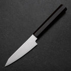 Kiritsuke Petty VG-10 Damascus Ebony Handle 100mm (3.9”)-[Musashi]-[Japanese-Kitchen-Knives]