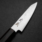 Kiritsuke Petty VG-10 Damascus Ebony Handle 100mm (3.9”)-[Musashi]-[Japanese-Kitchen-Knives]