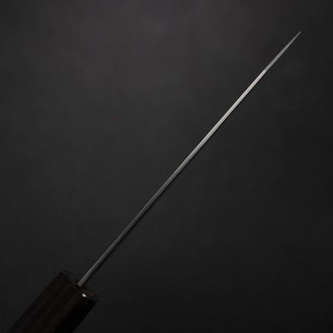 Kiritsuke Petty VG-10 Damascus Ebony Handle 100mm (3.9”)-[Musashi]-[Japanese-Kitchen-Knives]