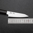Kiritsuke Petty VG-10 Damascus Ebony Handle 100mm (3.9”)-[Musashi]-[Japanese-Kitchen-Knives]