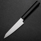Kiritsuke Petty VG-10 Damascus Ebony Handle 110mm (4.3”)-[Musashi]-[Japanese-Kitchen-Knives]
