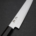 Kiritsuke Petty VG-10 Damascus Ebony Handle 145mm (5.7”)-[Musashi]-[Japanese-Kitchen-Knives]