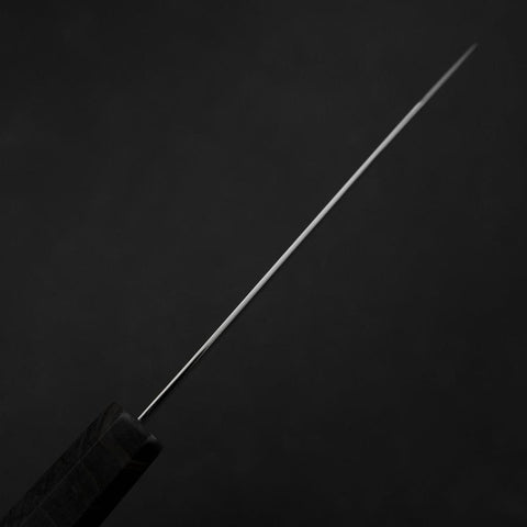 Kiritsuke Petty VG-10 Damascus Gray Birch Handle 120mm (4.7”)-[Musashi]-[Japanese-Kitchen-Knives]