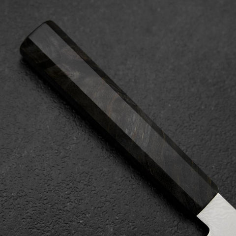 Kiritsuke Petty VG-10 Damascus Gray Birch Handle 120mm (4.7”)-[Musashi]-[Japanese-Kitchen-Knives]